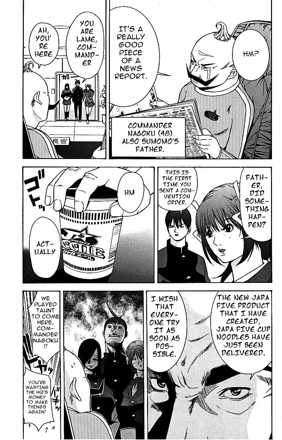 Choumukiryoku Sentai Japafive Chapter 6 page 6 - Chapter 6: Come Even If You Die Once!!