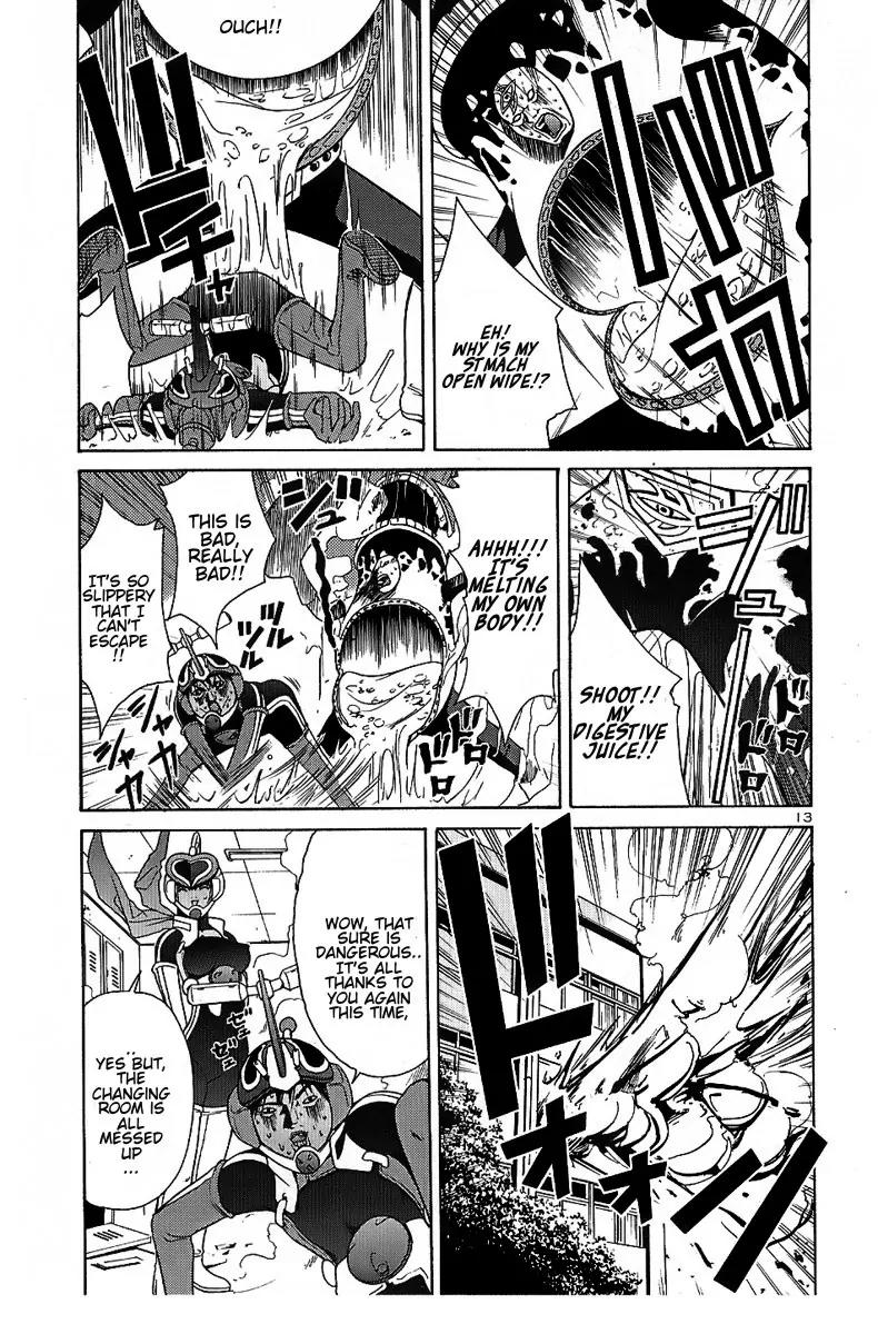 Choumukiryoku Sentai Japafive Chapter 7 page 14 - Chapter 7: Tamago Nioi - Smells Like Egg