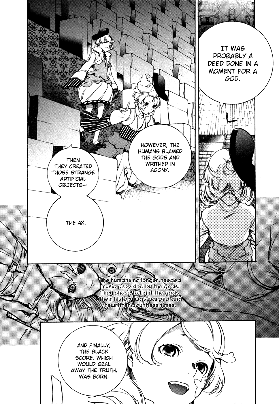 Chouritsu Houmuru Zyklus;Code Chapter 20 page 11 - Chapter 20: Music