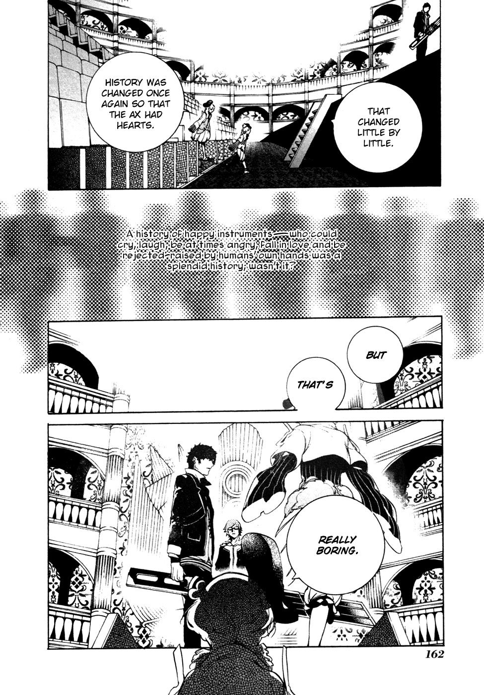 Chouritsu Houmuru Zyklus;Code Chapter 20 page 13 - Chapter 20: Music