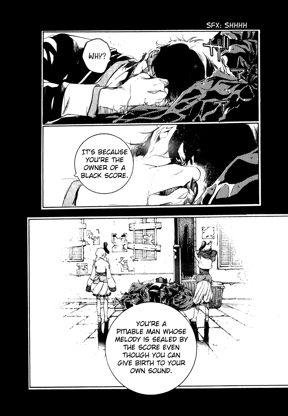 Chouritsu Houmuru Zyklus;Code Chapter 20 page 5 - Chapter 20: Music