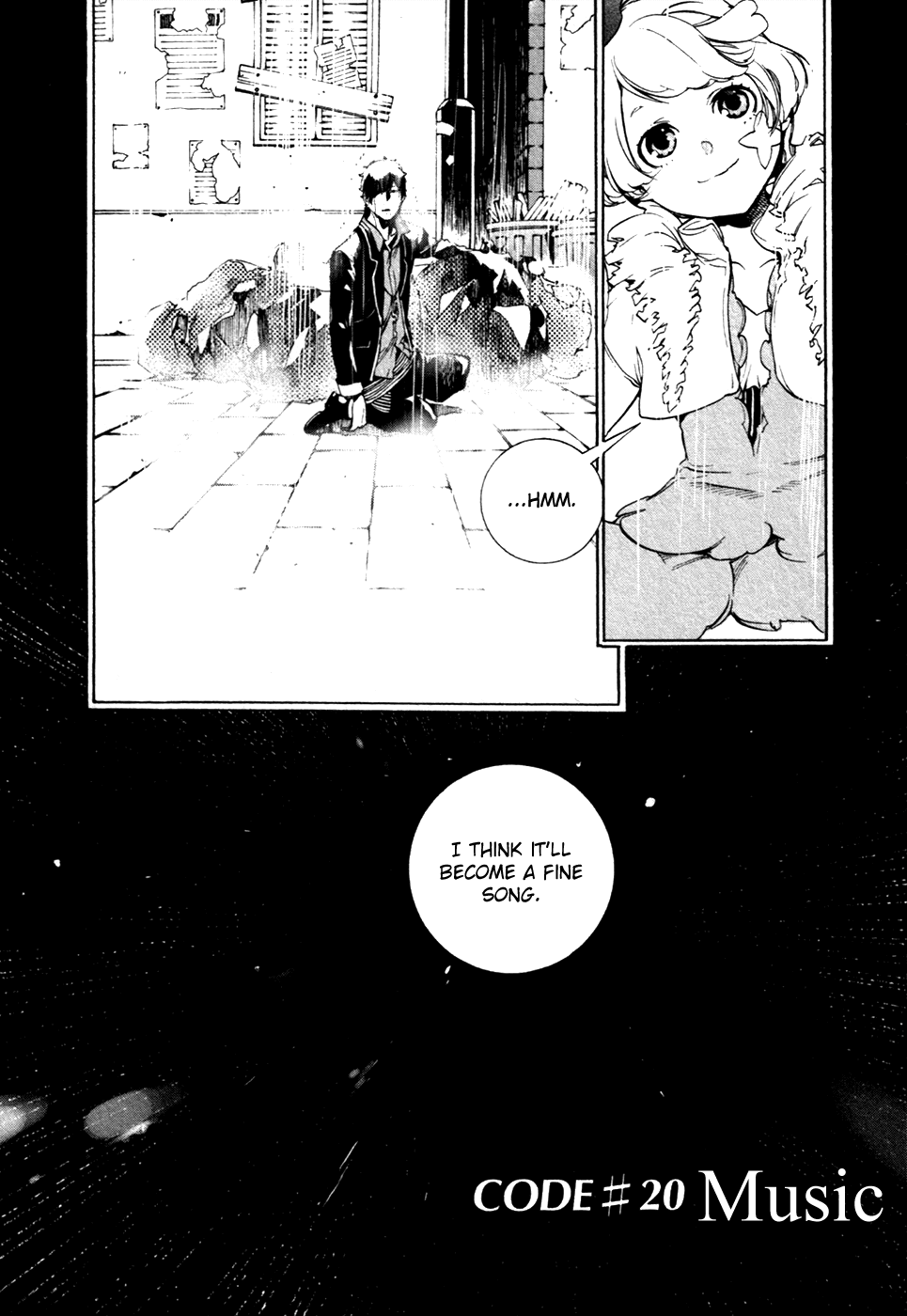 Chouritsu Houmuru Zyklus;Code Chapter 20 page 7 - Chapter 20: Music