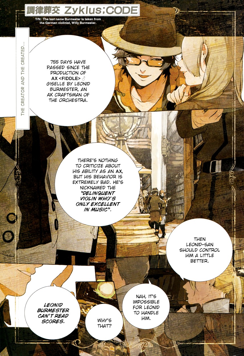 Chouritsu Houmuru Zyklus;Code Chapter 9 page 2 - Chapter 9: The Orchestra