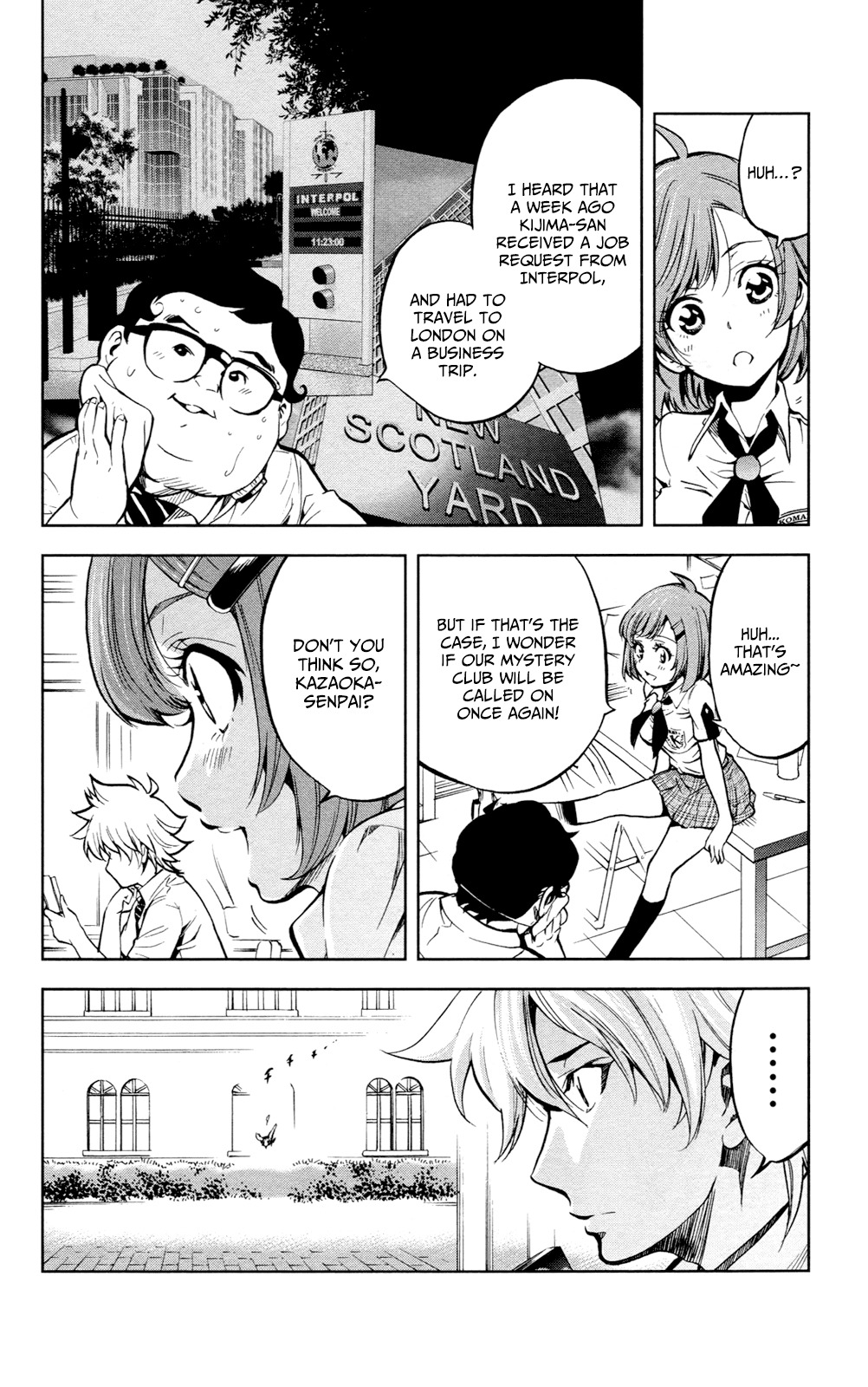 Chousuinou Kei - Makafushigi Jiken File Chapter 17 page 6 - Chapter 17: Curse Of The Scarlet Fox: Prologue