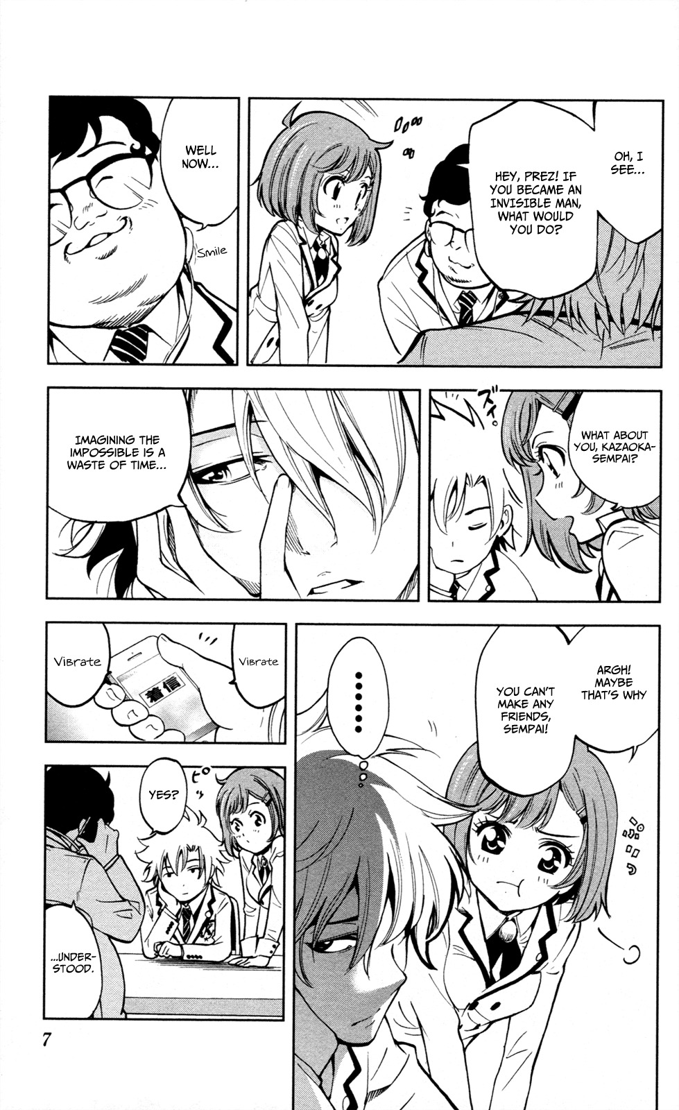 Chousuinou Kei - Makafushigi Jiken File Chapter 7 page 11 - Chapter 7: The Invisible Bullets, Part 1