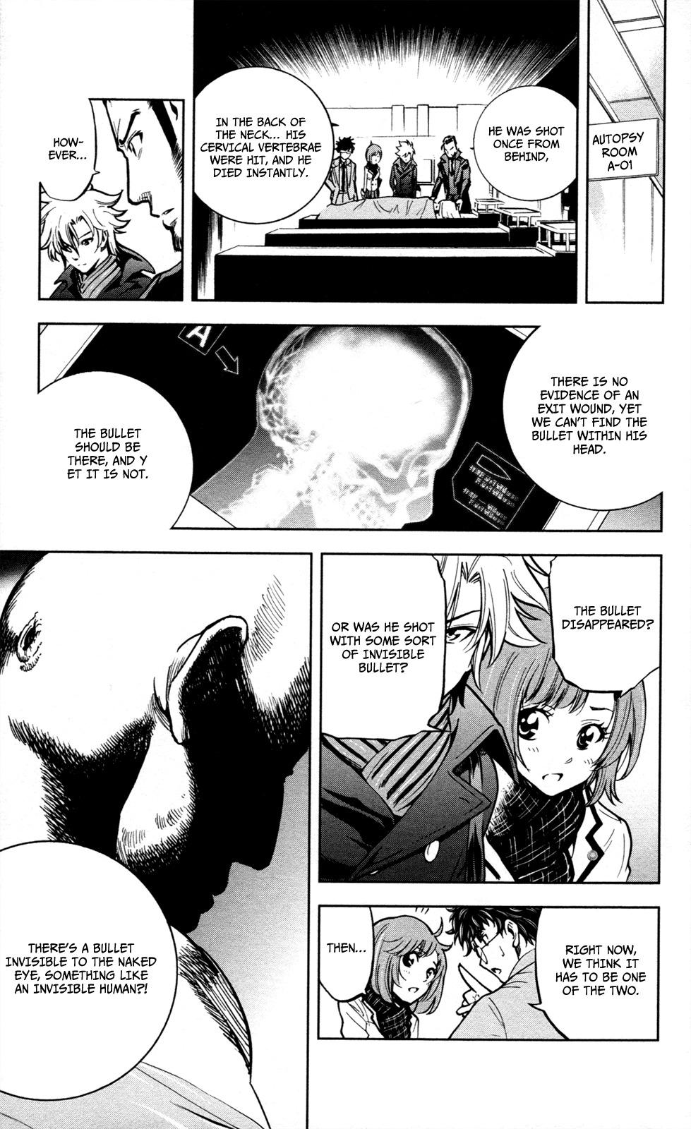 Chousuinou Kei - Makafushigi Jiken File Chapter 7 page 13 - Chapter 7: The Invisible Bullets, Part 1