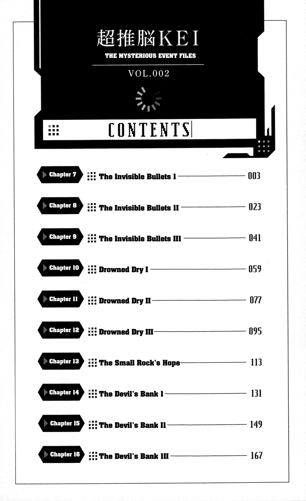 Chousuinou Kei - Makafushigi Jiken File Chapter 7 page 6 - Chapter 7: The Invisible Bullets, Part 1