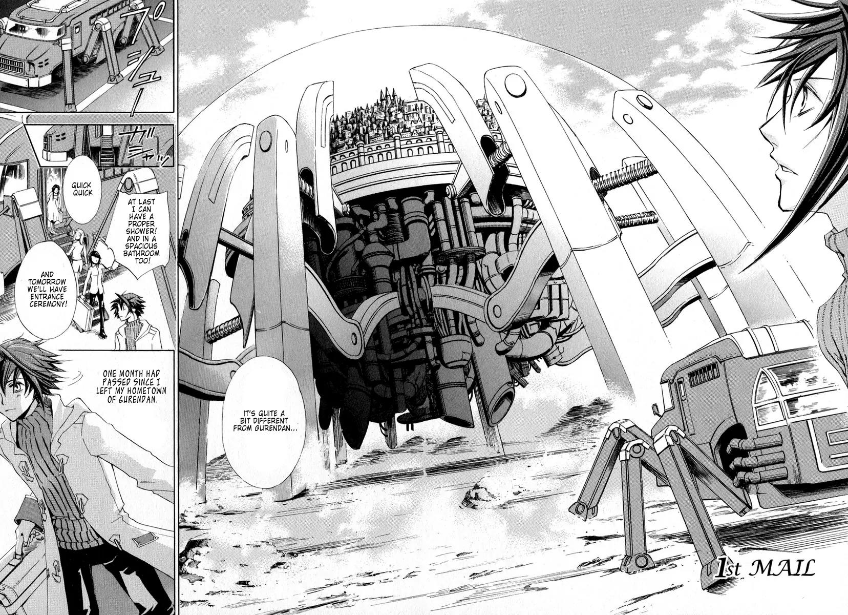 Chrome Shelled Regios: Missing Mail Chapter 1 page 2 - Chapter 1: 1st Mail