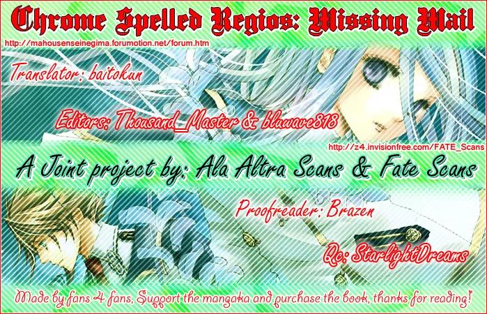 Chrome Shelled Regios: Missing Mail Chapter 5 page 37 - Chapter 5: 5th Mail