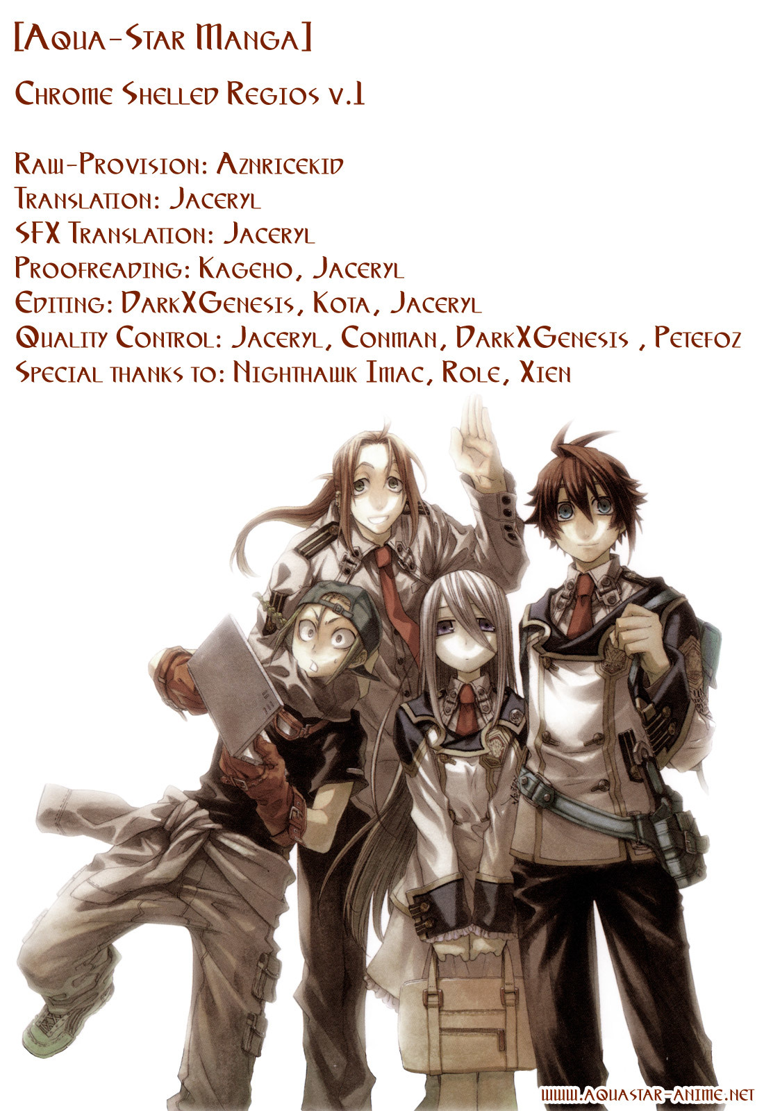 Chrome Shelled Regios Chapter 1 page 1 - Chapter 1: Difficult Defense