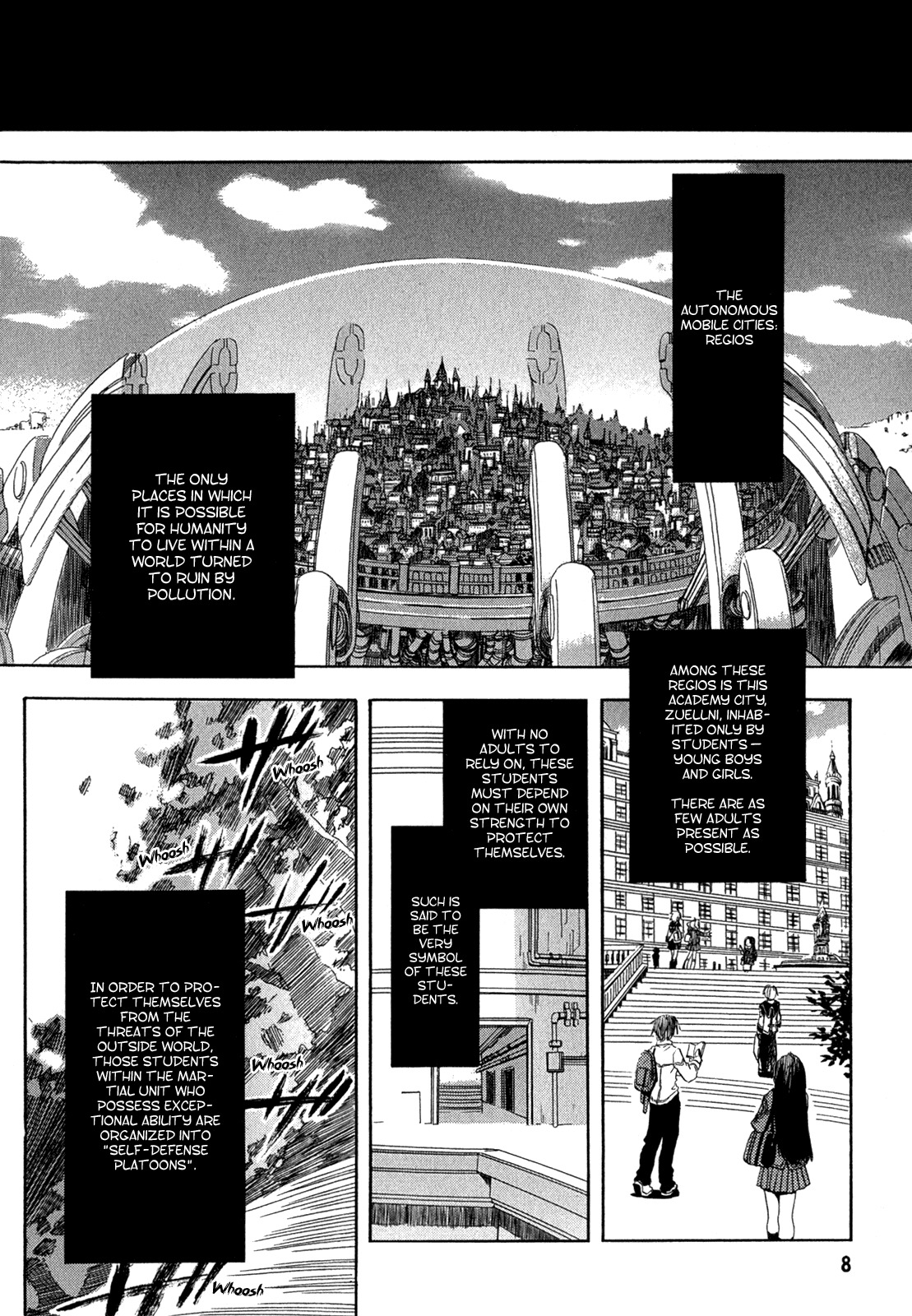 Chrome Shelled Regios Chapter 1 page 10 - Chapter 1: Difficult Defense