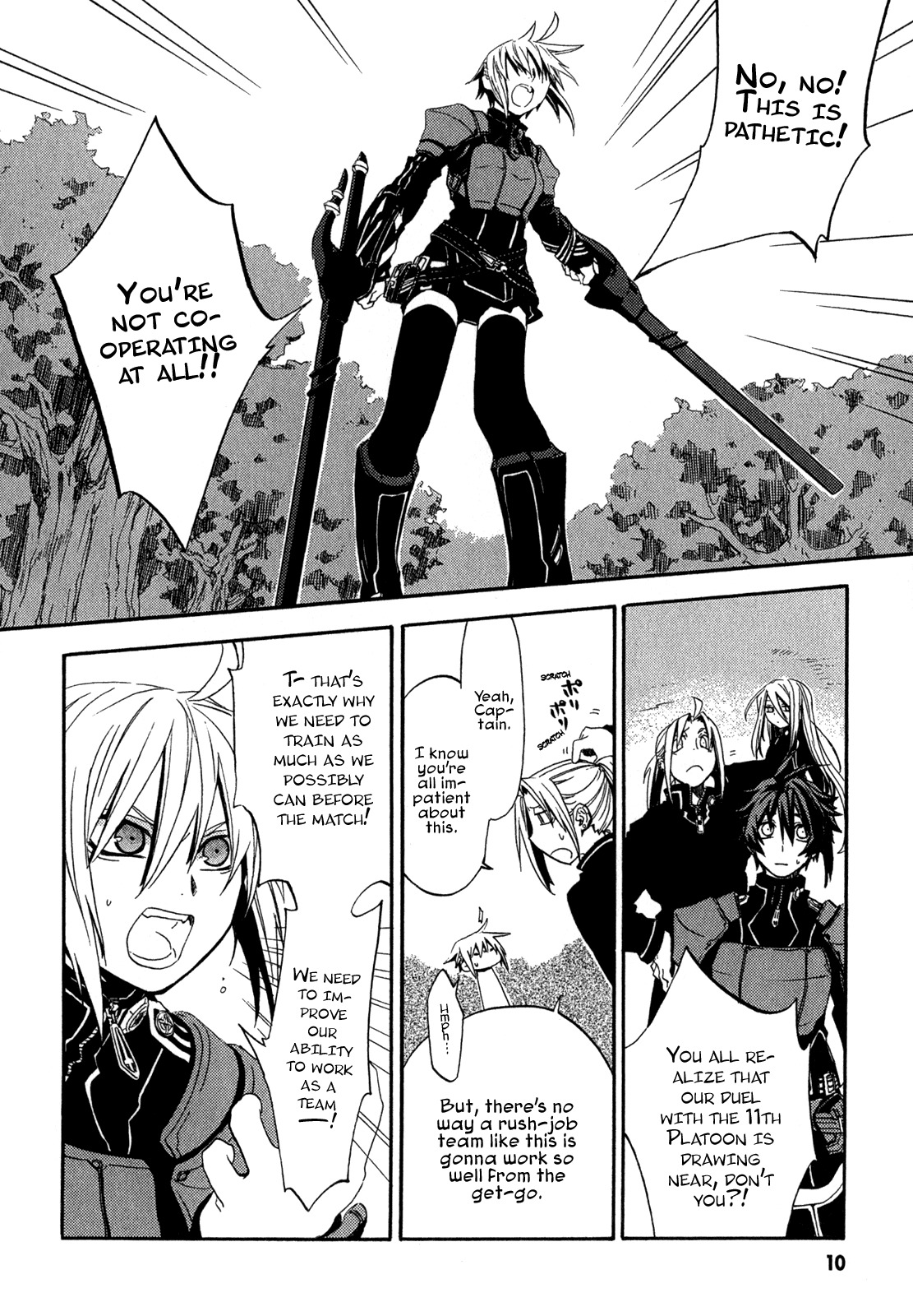 Chrome Shelled Regios Chapter 1 page 12 - Chapter 1: Difficult Defense