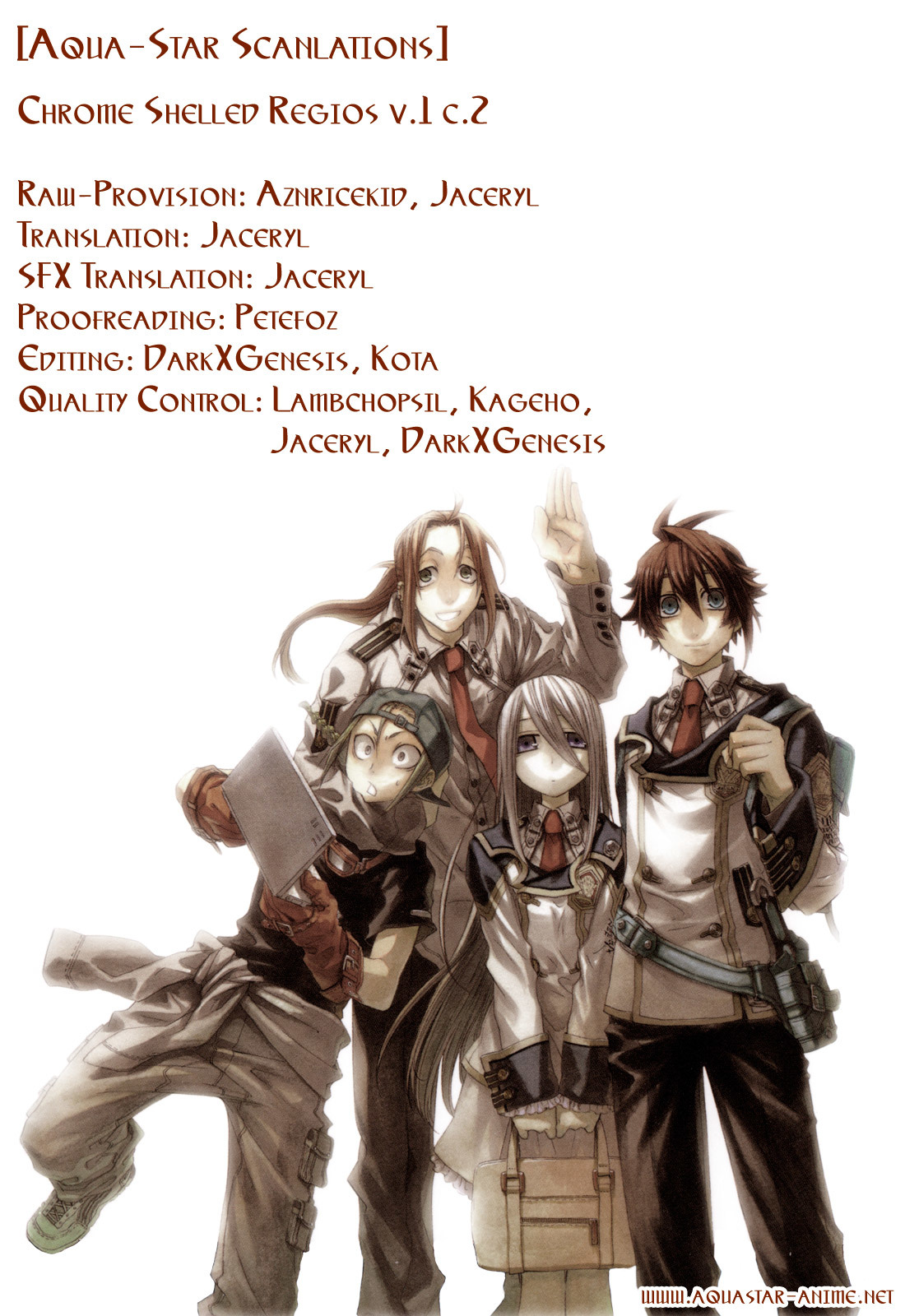 Chrome Shelled Regios Chapter 2 page 1 - Chapter 2: Difficult Defense (Part Two)
