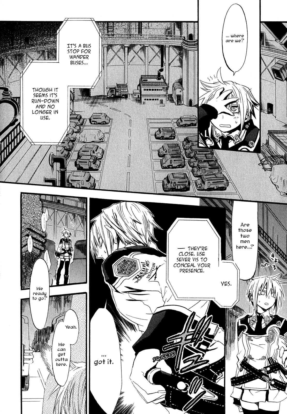 Chrome Shelled Regios Chapter 2 page 13 - Chapter 2: Difficult Defense (Part Two)