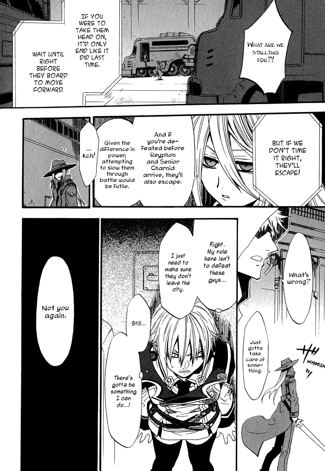Chrome Shelled Regios Chapter 2 page 15 - Chapter 2: Difficult Defense (Part Two)