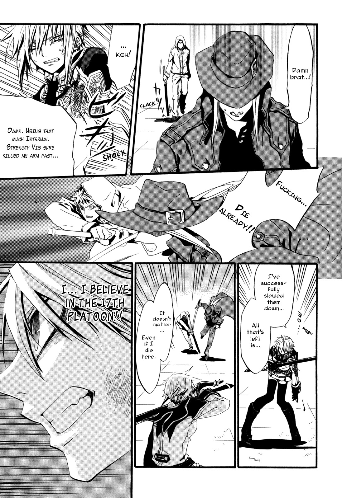 Chrome Shelled Regios Chapter 2 page 27 - Chapter 2: Difficult Defense (Part Two)