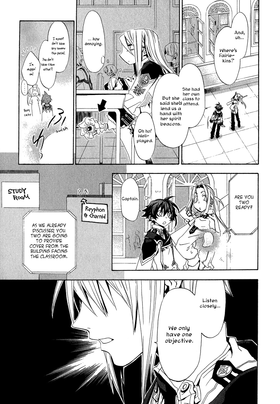 Chrome Shelled Regios Chapter 3 page 12 - Chapter 3: A Leader's Lesson