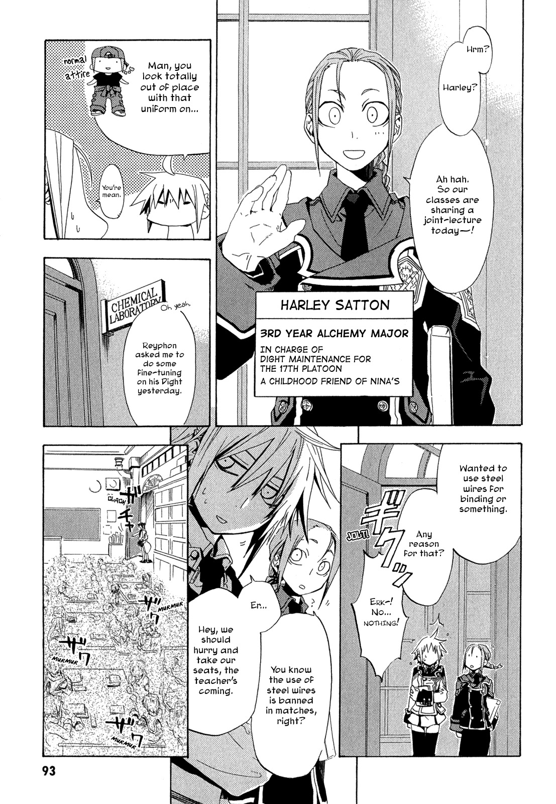 Chrome Shelled Regios Chapter 3 page 14 - Chapter 3: A Leader's Lesson