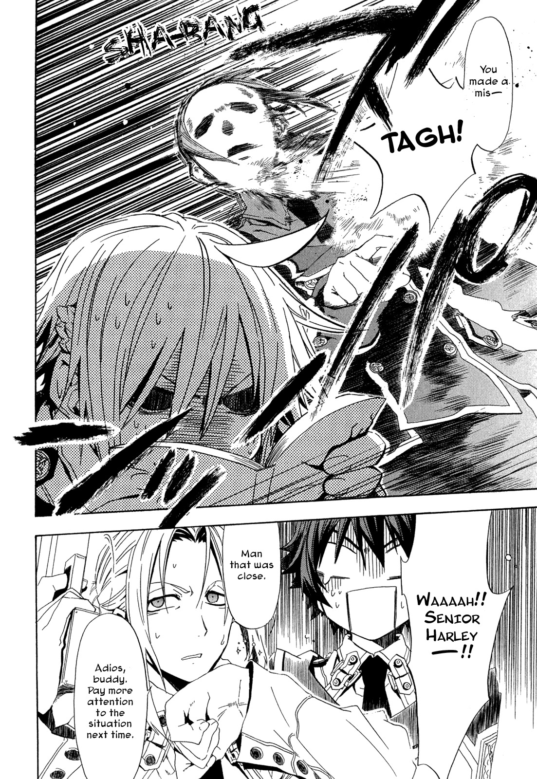 Chrome Shelled Regios Chapter 3 page 17 - Chapter 3: A Leader's Lesson