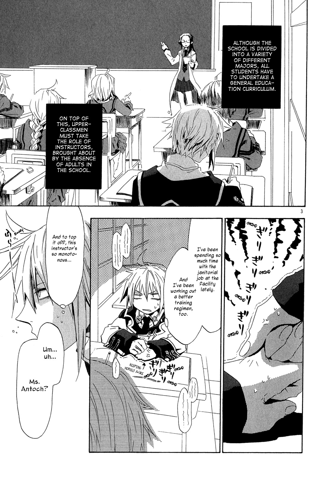 Chrome Shelled Regios Chapter 3 page 4 - Chapter 3: A Leader's Lesson