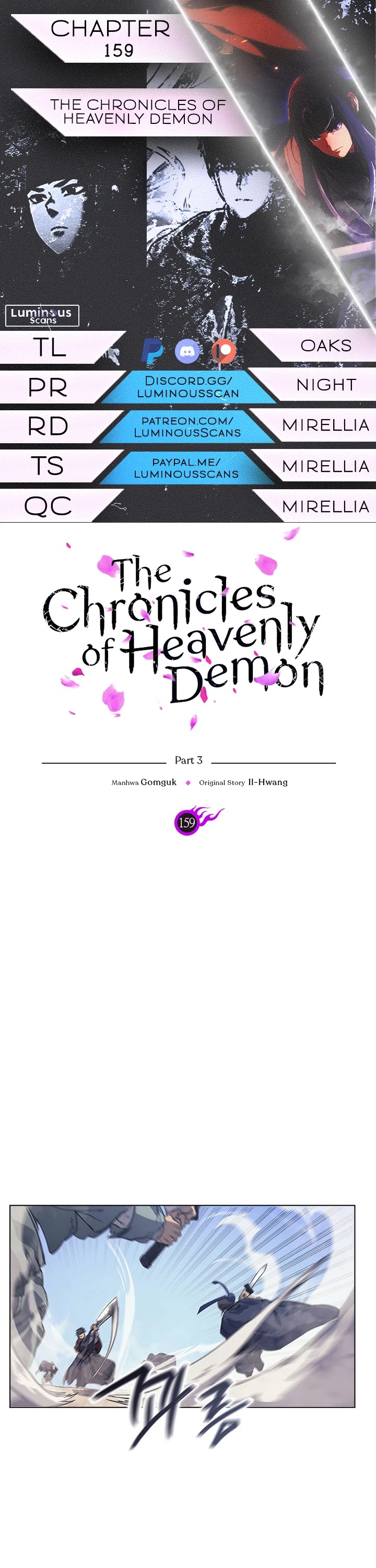 Chronicles of Heavenly Demon Chapter 159 page 1 - Chapter 159