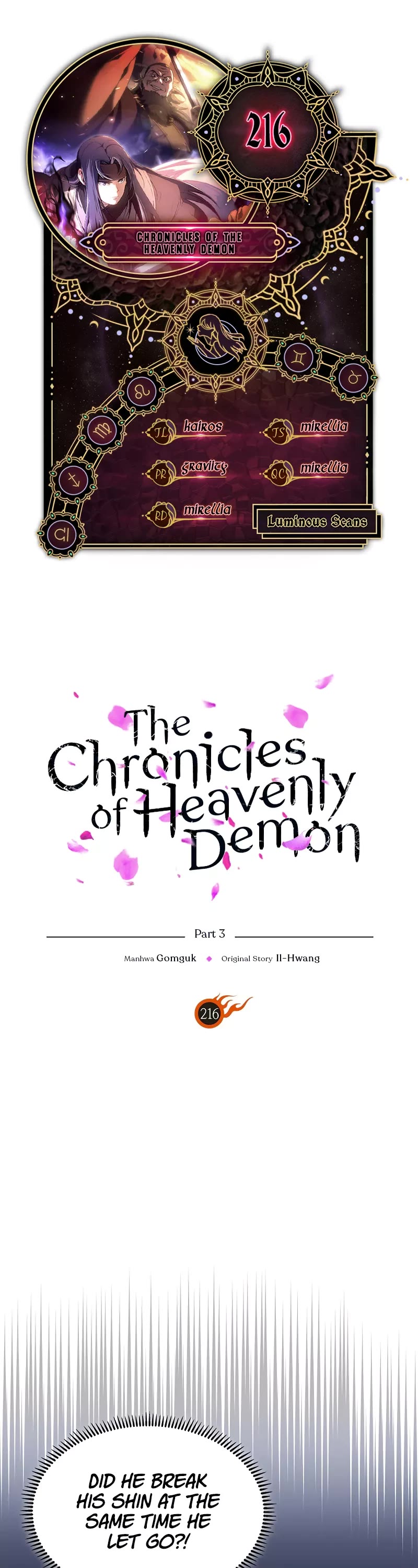 Chronicles of Heavenly Demon Chapter 216 page 1 - Chapter 216