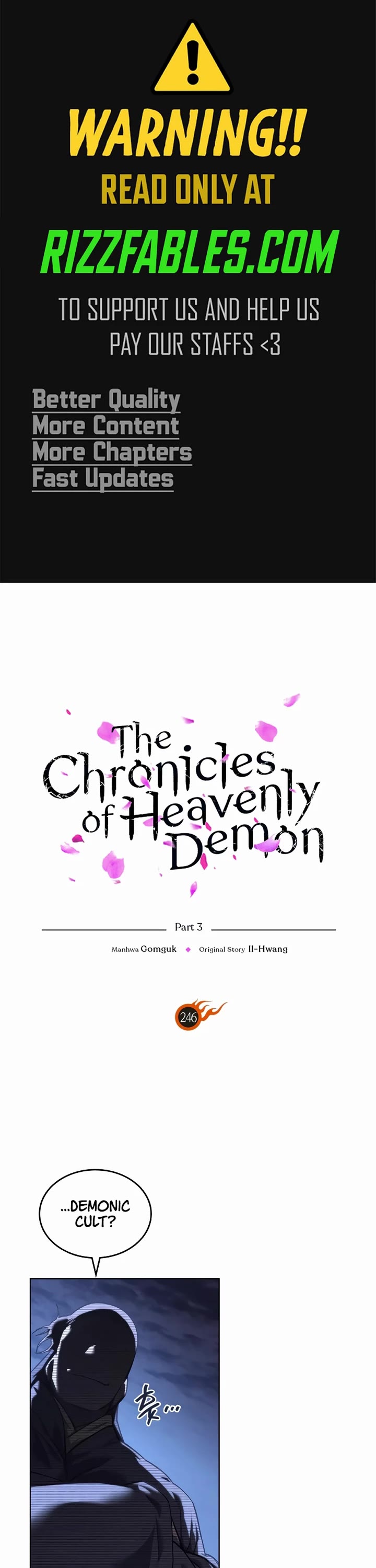 Chronicles of Heavenly Demon Chapter 246 page 1 - Chapter 246 [END]