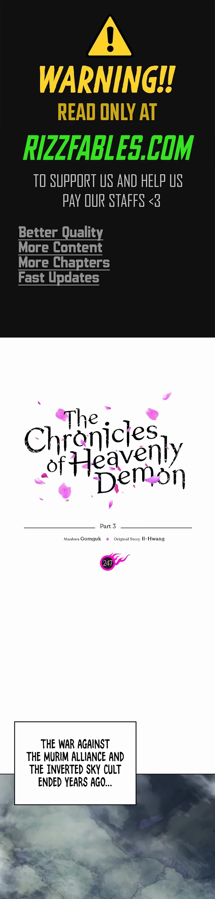 Chronicles of Heavenly Demon Chapter 247 page 1 - Chapter 247