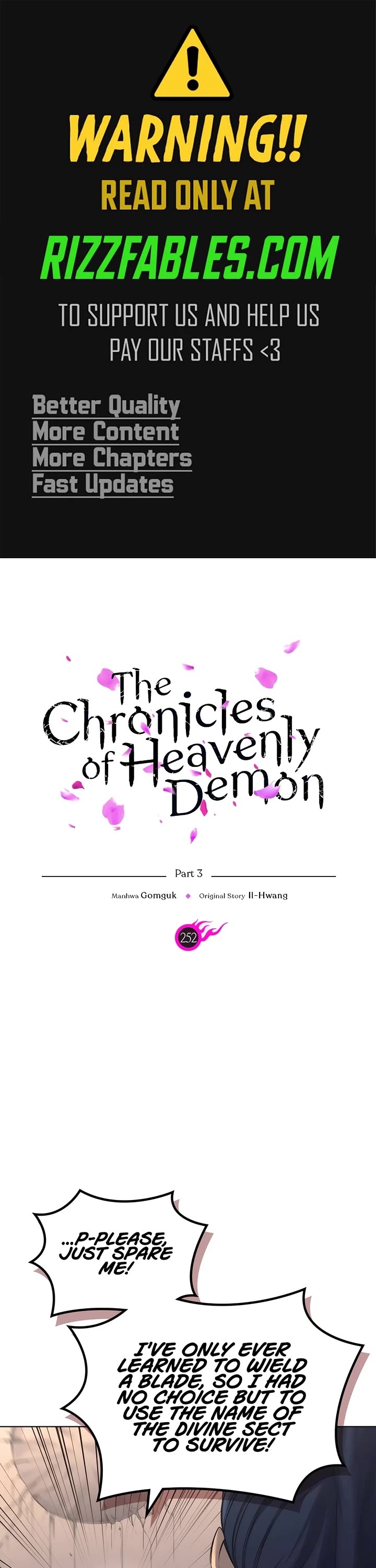Chronicles of Heavenly Demon Chapter 252 page 1 - Chapter 252