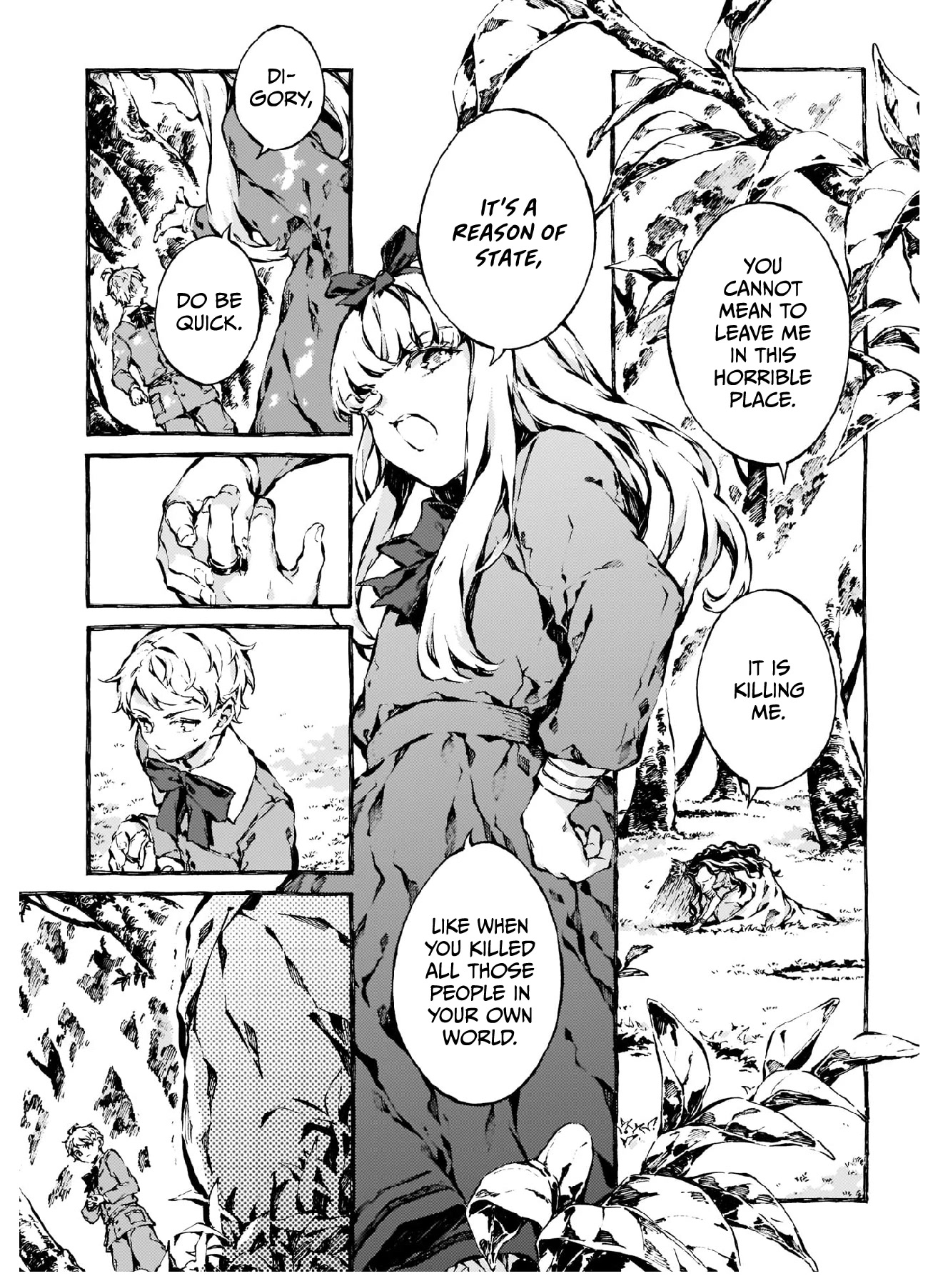 Chronicles of Narnia: The Magician's Nephew Chapter 11 page 8 - Chapter 11: The Beginning of Uncle Andrew's Troubles (1)
