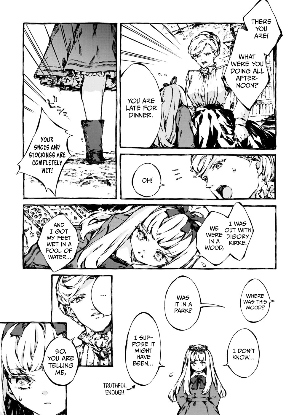 Chronicles of Narnia: The Magician's Nephew Chapter 13 page 23 - Chapter 13: What Happened at the Front Door (1)