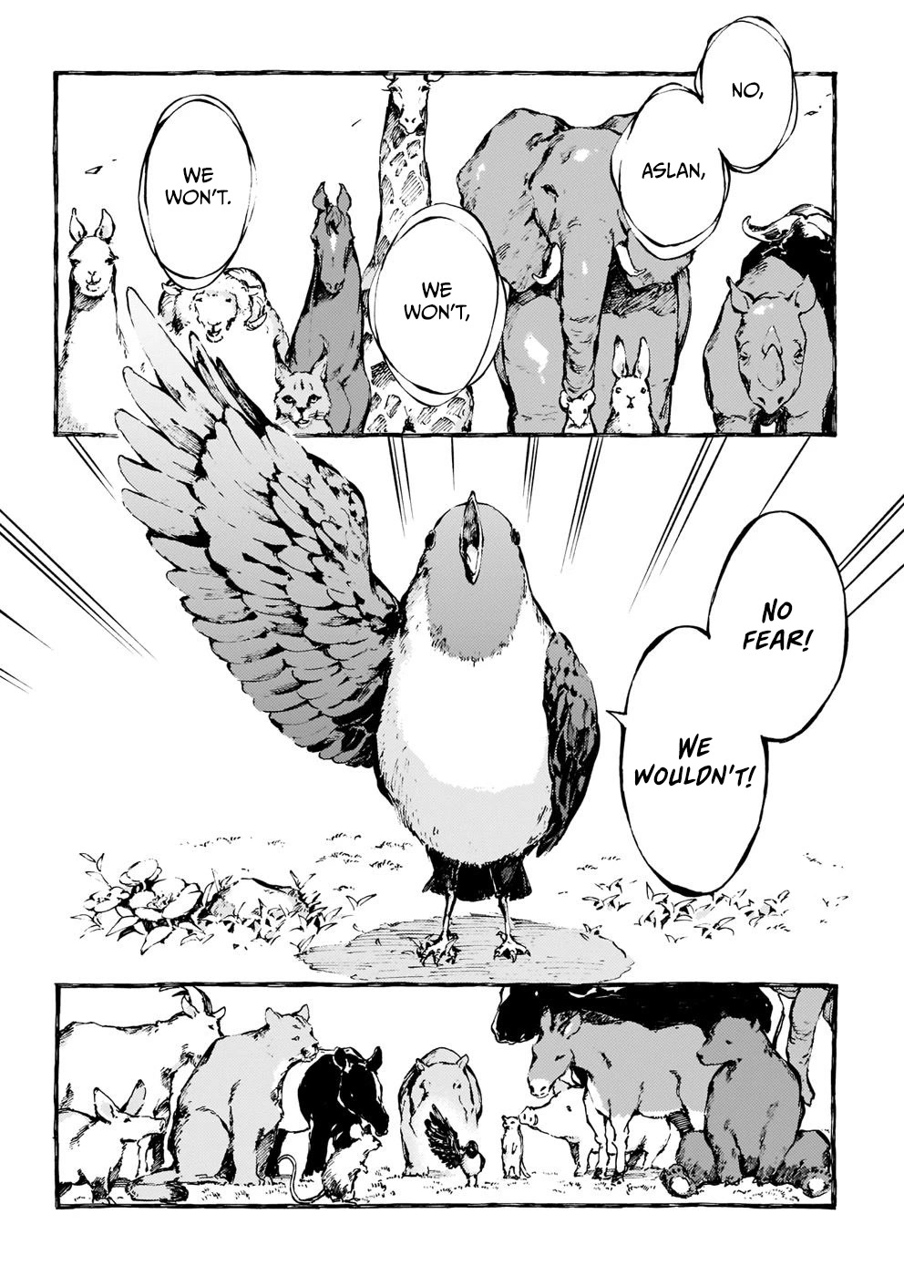 Chronicles of Narnia: The Magician's Nephew Chapter 19 page 15 - Chapter 19: The First Joke and Other Matters (1)