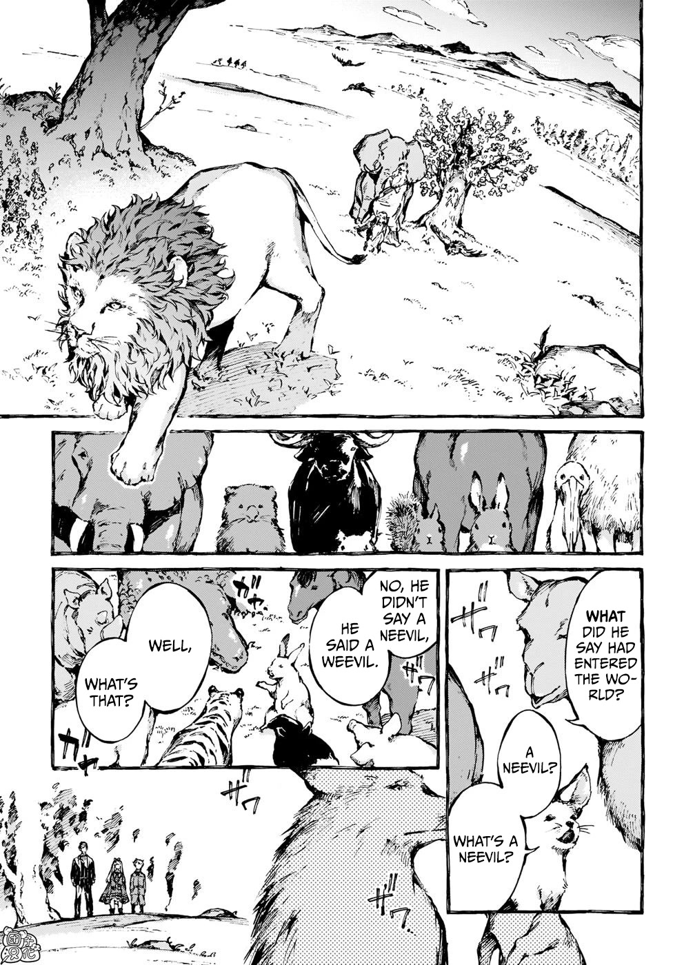Chronicles of Narnia: The Magician's Nephew Chapter 19 page 24 - Chapter 19: The First Joke and Other Matters (1)