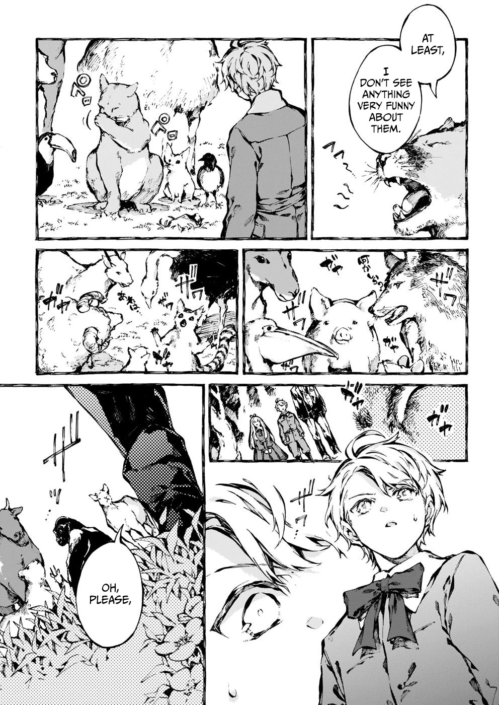 Chronicles of Narnia: The Magician's Nephew Chapter 19 page 32 - Chapter 19: The First Joke and Other Matters (1)