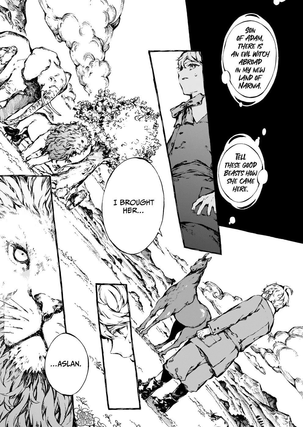 Chronicles of Narnia: The Magician's Nephew Chapter 22 page 2 - Chapter 22: Digory and His Uncle are Both in Trouble (2)