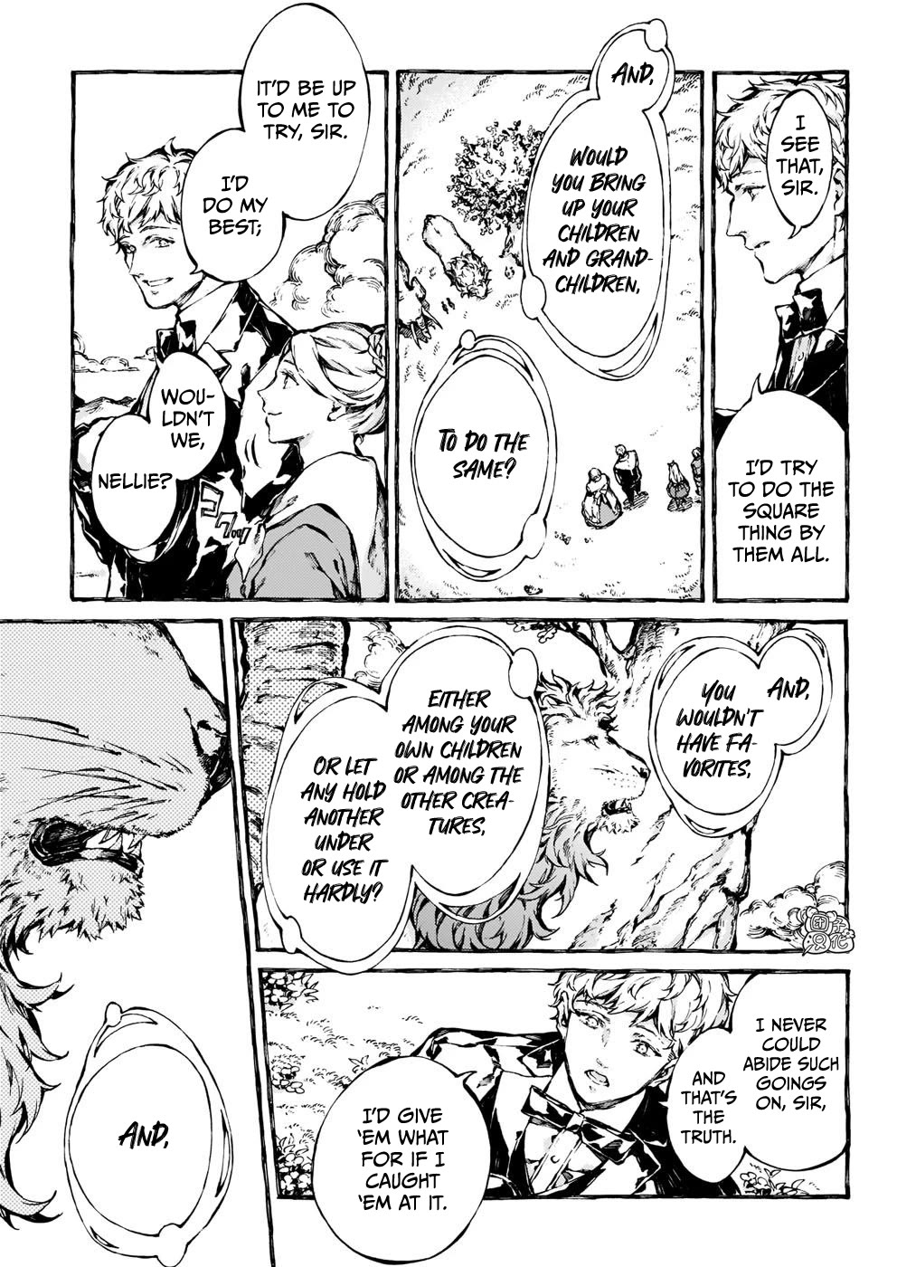 Chronicles of Narnia: The Magician's Nephew Chapter 22 page 27 - Chapter 22: Digory and His Uncle are Both in Trouble (2)