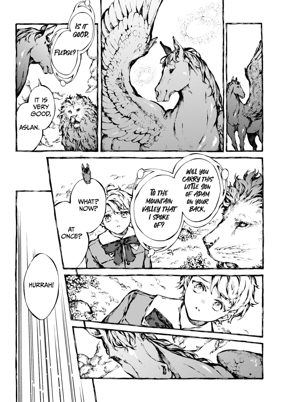 Chronicles of Narnia: The Magician's Nephew Chapter 23 page 21 - Chapter 23: Strawberry's Adventure (1)