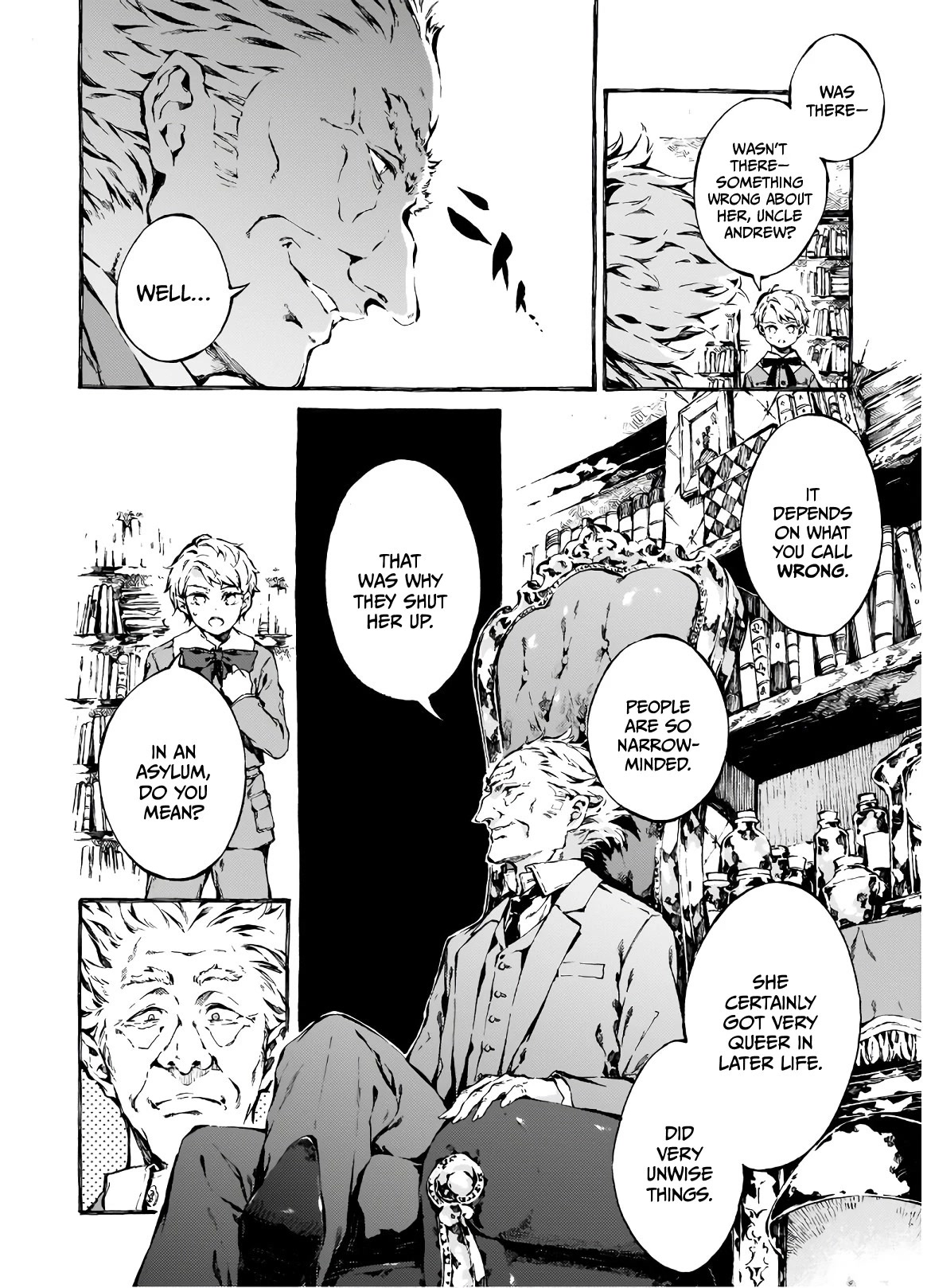 Chronicles of Narnia: The Magician's Nephew Chapter 3 page 12 - Chapter 3: Digory and Uncle Andrew