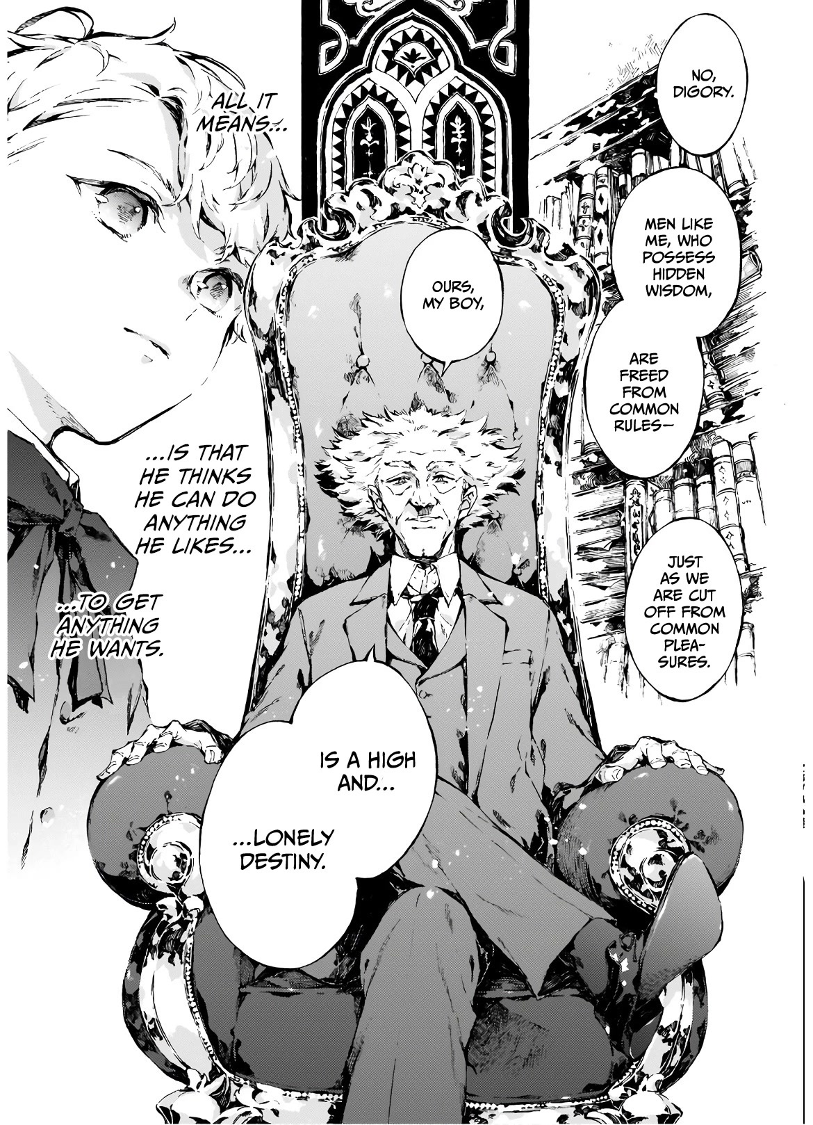 Chronicles of Narnia: The Magician's Nephew Chapter 3 page 17 - Chapter 3: Digory and Uncle Andrew