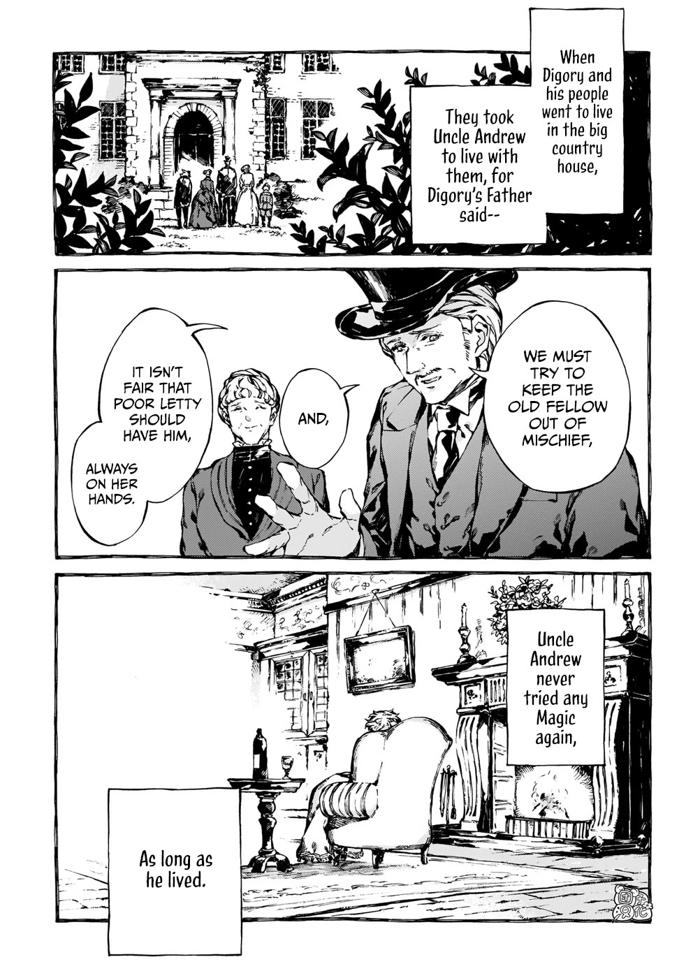 Chronicles of Narnia: The Magician's Nephew Chapter 30 page 30 - Chapter 30: The End of This Story and the Beginning of All the Others [END]