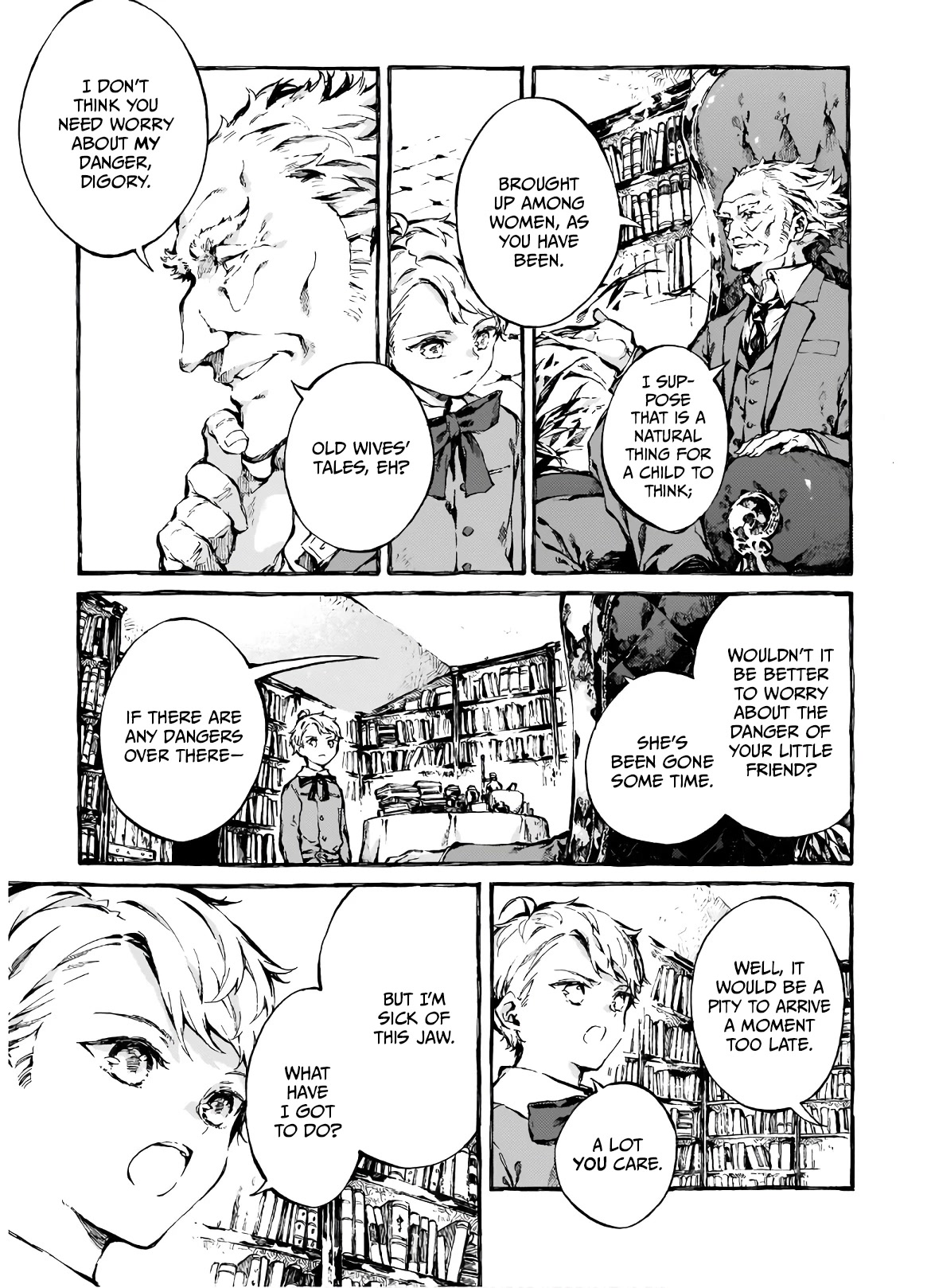 Chronicles of Narnia: The Magician's Nephew Chapter 4 page 18 - Chapter 4: Digory and Uncle Andrew (2)