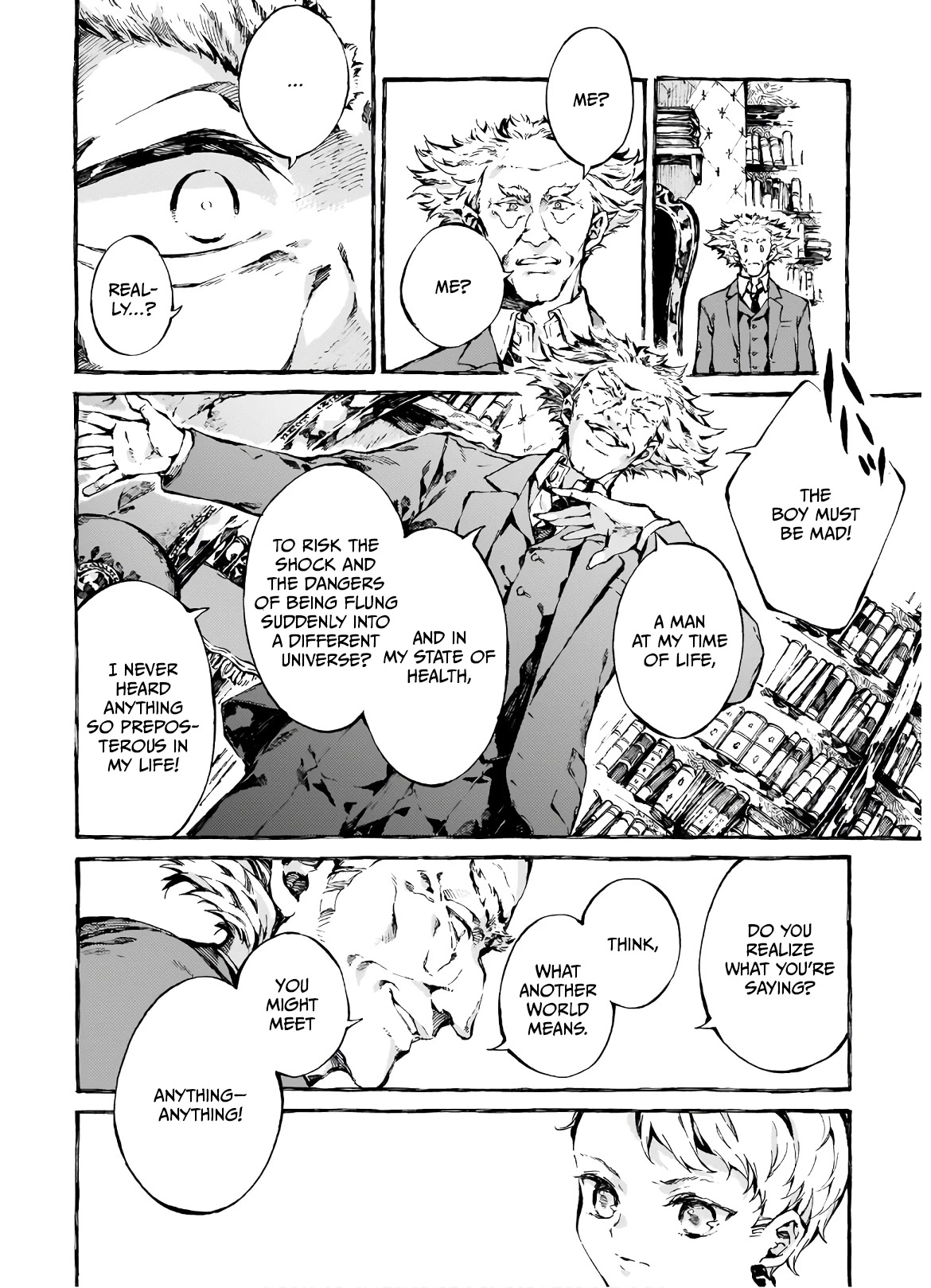 Chronicles of Narnia: The Magician's Nephew Chapter 4 page 9 - Chapter 4: Digory and Uncle Andrew (2)