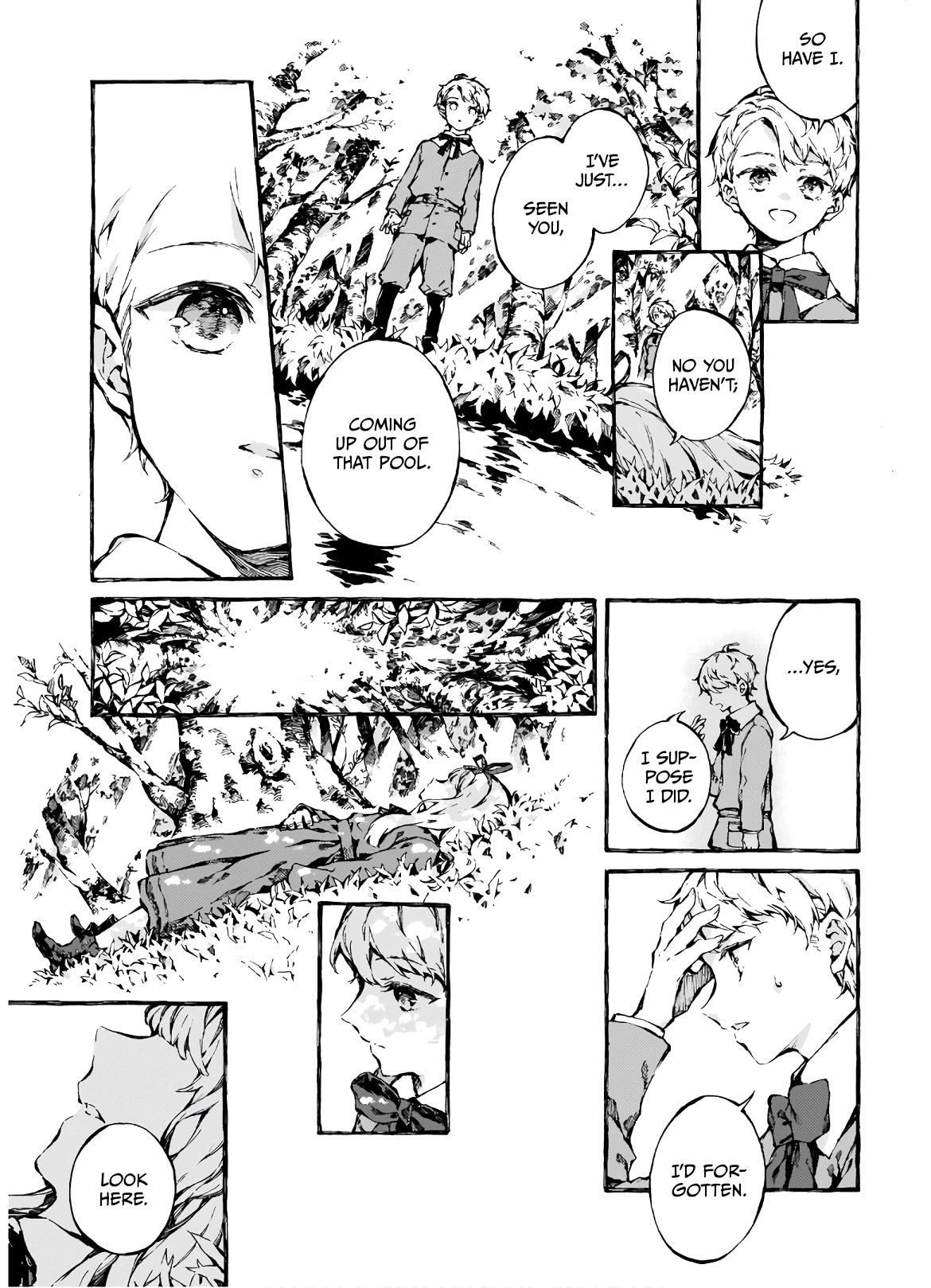 Chronicles of Narnia: The Magician's Nephew Chapter 5 page 14 - Chapter 5: The Wood Between Worlds (1)