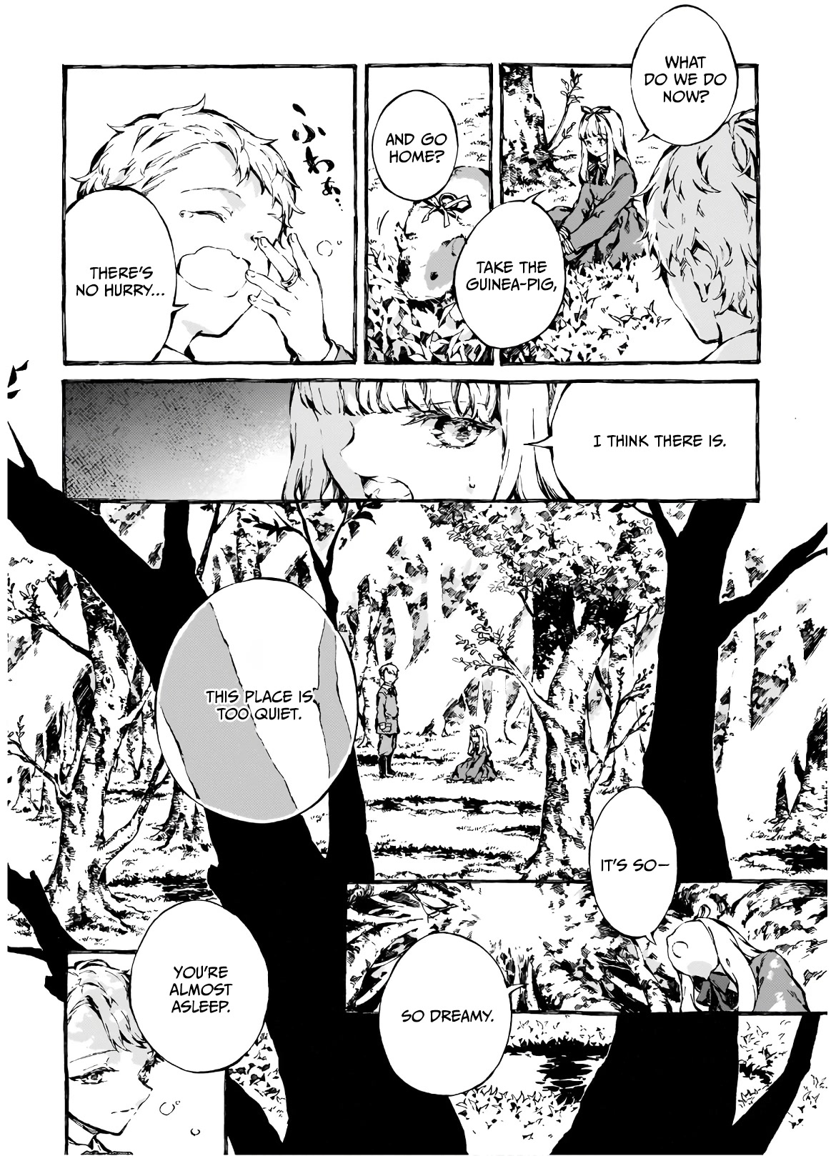 Chronicles of Narnia: The Magician's Nephew Chapter 5 page 21 - Chapter 5: The Wood Between Worlds (1)
