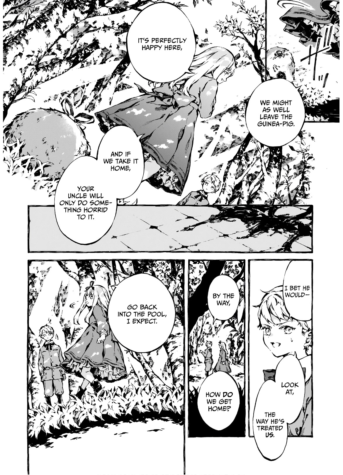 Chronicles of Narnia: The Magician's Nephew Chapter 5 page 23 - Chapter 5: The Wood Between Worlds (1)