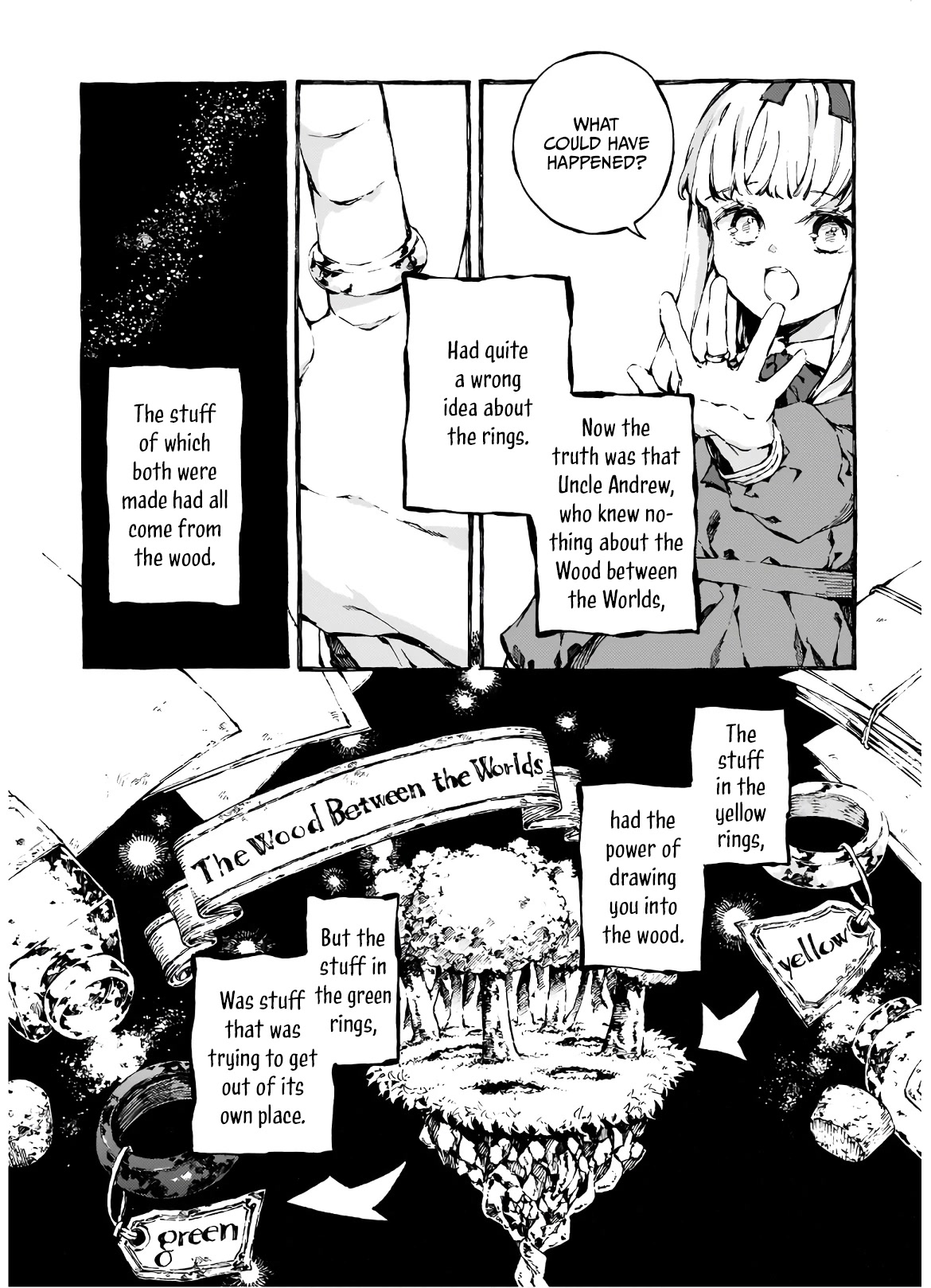 Chronicles of Narnia: The Magician's Nephew Chapter 6 page 27 - Chapter 6: The Wood Between Worlds (2)