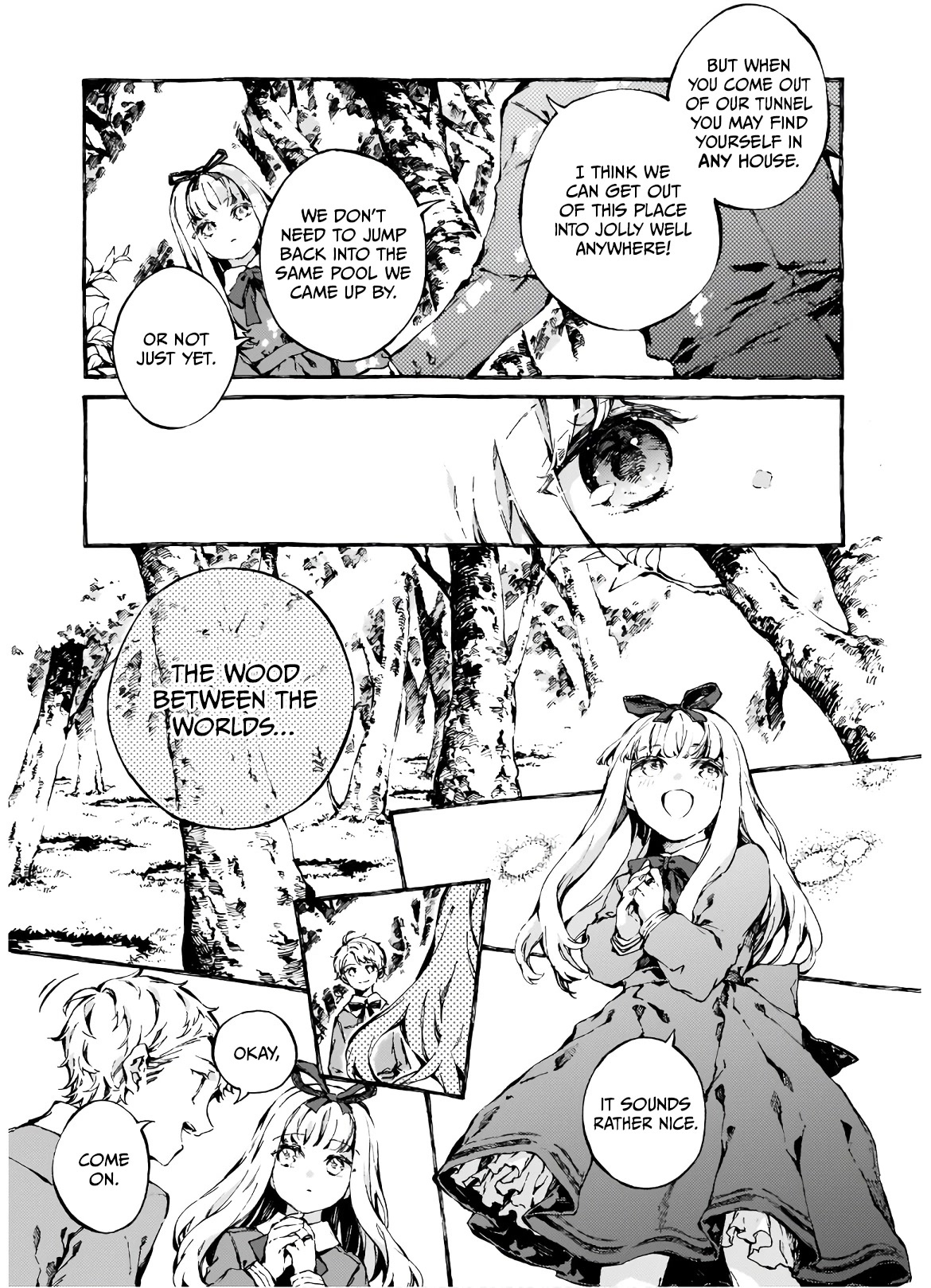 Chronicles of Narnia: The Magician's Nephew Chapter 6 page 8 - Chapter 6: The Wood Between Worlds (2)