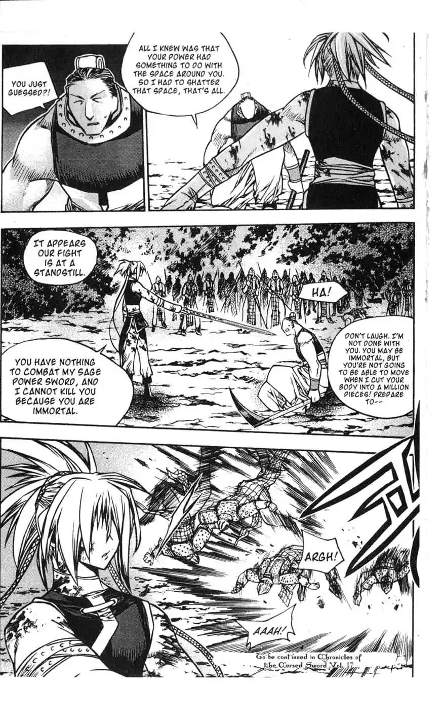 Chronicles of the Cursed Sword Chapter 16.66 page 32 - Vol.16 Chapter 66: The Sage's Last Stand?!