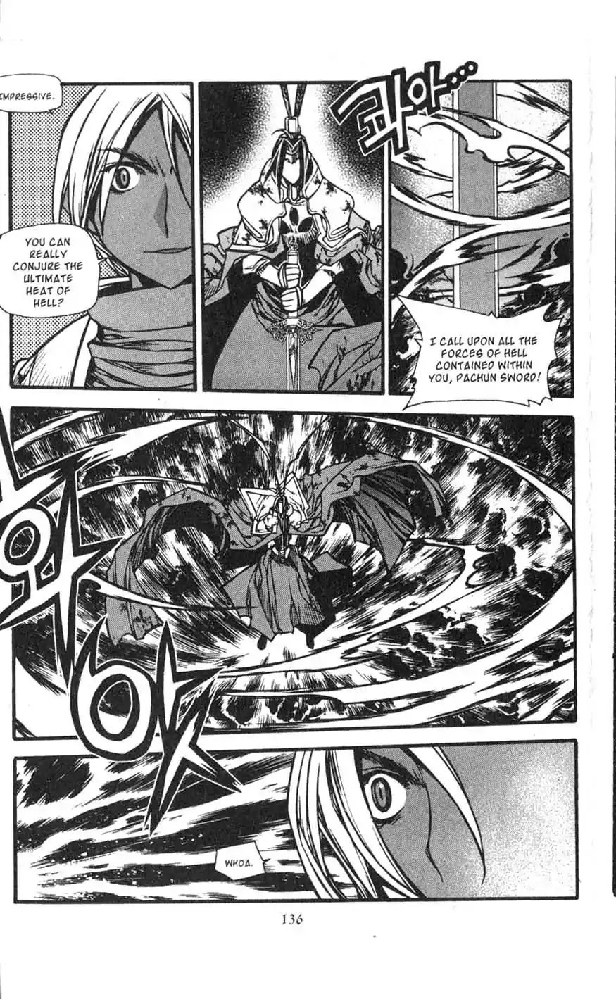 Chronicles of the Cursed Sword Chapter 17.70 page 36 - Vol.17 Chapter 70: Hyunbing and Gumno