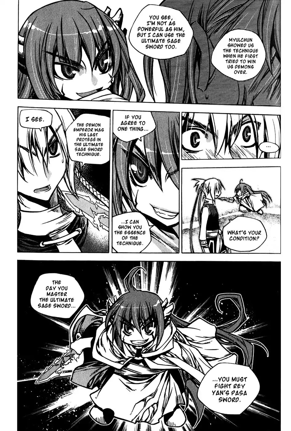 Chronicles of the Cursed Sword Chapter 19.75 page 56 - Vol.19 Chapter 75: Onward into Mujin Tower